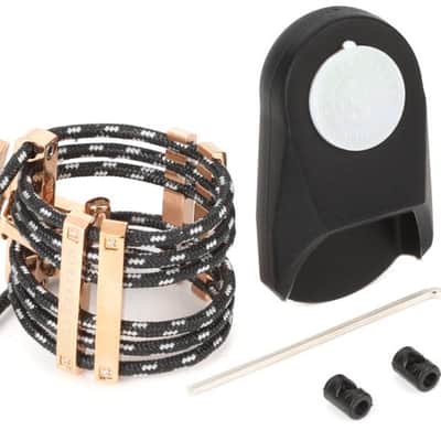 Silverstein Works Hexa Gen 6 Bb Clarinet Ligature - 18k Rose Gold image 2