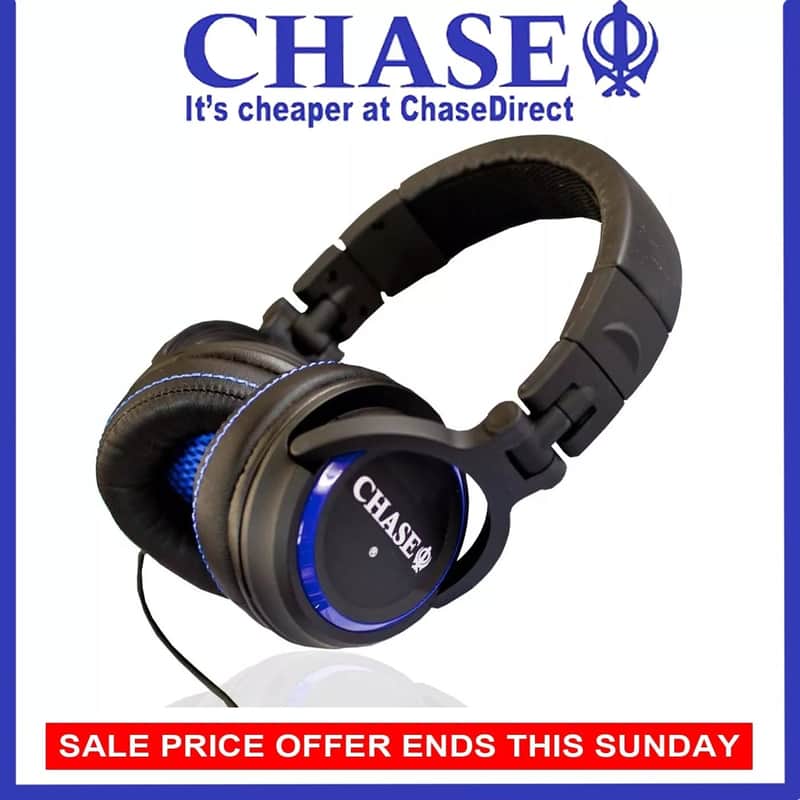 Chase CH-30 High-End Stereo Headphones Piano Guitar HiFi Studio Mobile Laptop image 1