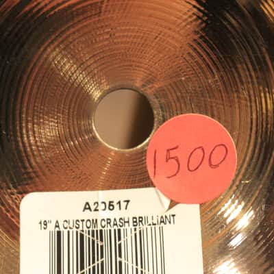 Zildjian A Custom 19" Crash Cymbal - Demo! image 7