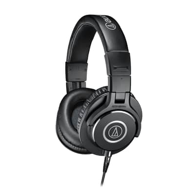 Audio-Technica ATH-M40X Professional Studio Closed-Back Monitor Headphones, Black image 8