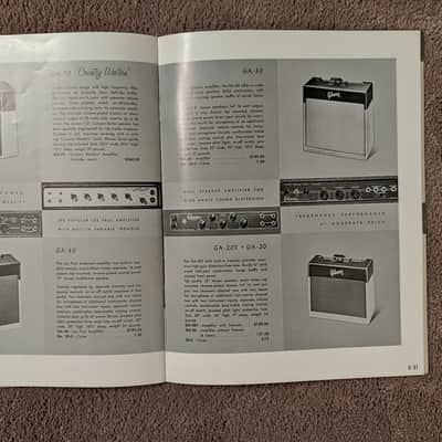 Highly Coveted -1959 Gibson Guitars & Amplifiers catalog image 17