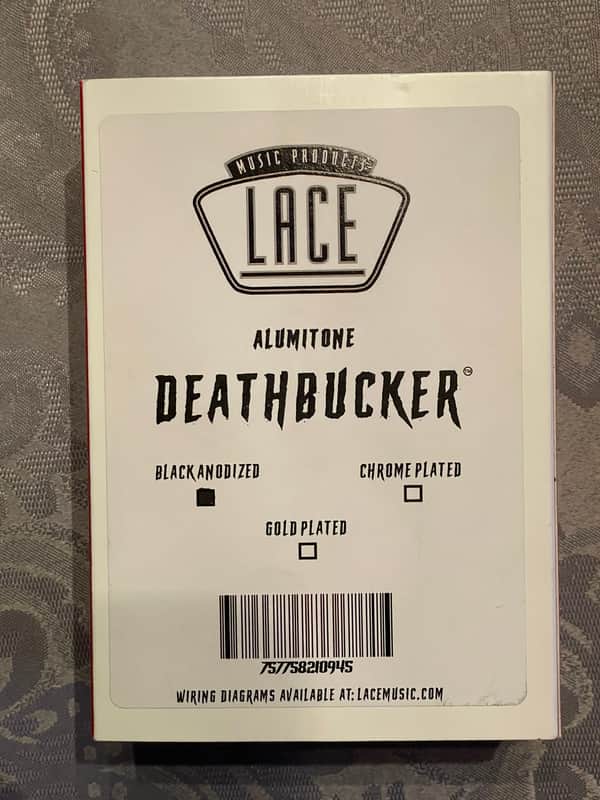 Lace Alumitone Deathbucker Split Coil Humbucker 2010s - Black image 1