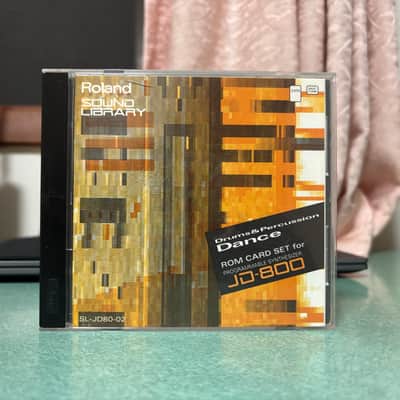 Roland SL-JD80-02 Drums & Percussion Dance ROM CARD SET