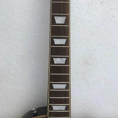 Tobacco Burst DIY Les Paul Style Guitar Body with Maple Neck image 4