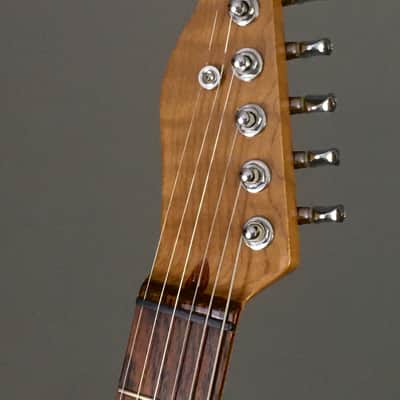 LEFTY! Glendale CS ‘51 Nocaster Tele Paulownia Solid Body American Custom Guitar NOS Relic Plekk'd Featherweight 5.52 Lb HSC image 3