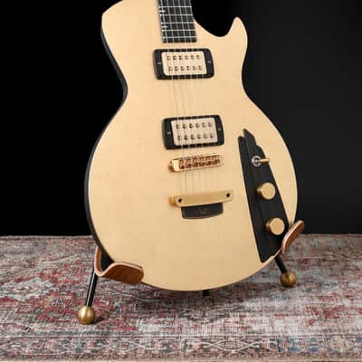AVA Guitars - Style 1 - 2024 - Gold Leaf / Black Carbon Fiber. TV Jones Filtertrons. NEW, (Authorized Dealer) image 1