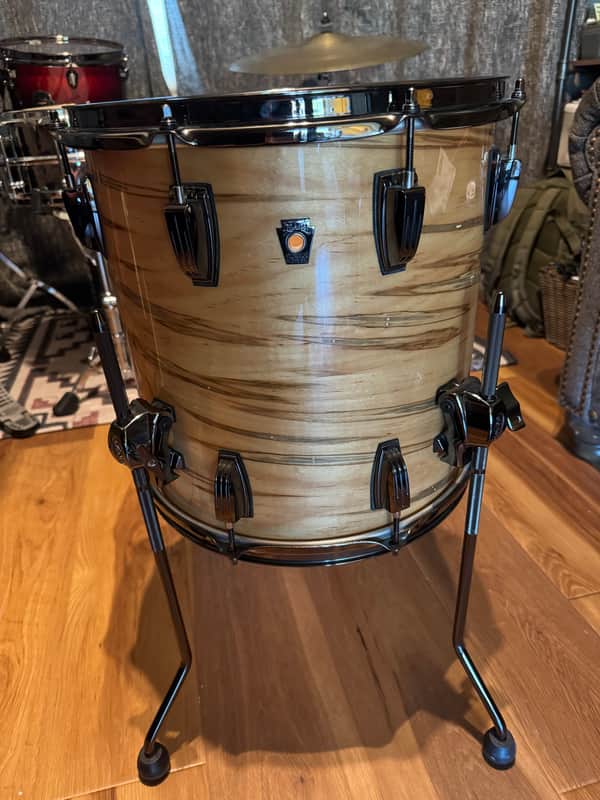 Ludwig Ludwig Classic Maple Exotic 14"x14" 2025 - Natural Ambrosia Maple imagen 1