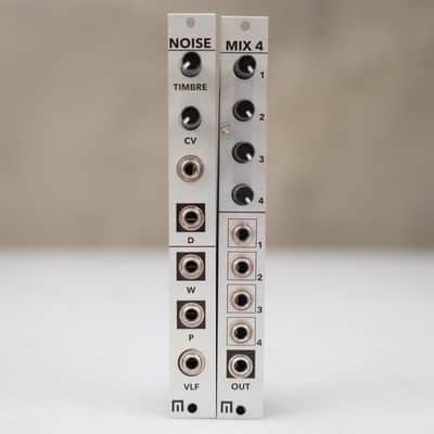 Malekko MIX 4 & NOISE Eurorack Modules w/ Patch Cables #58510 image 1