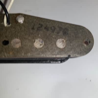 Fender STRATOCASTER Pickup 1979 grey bottom meter read 5.86 image 4