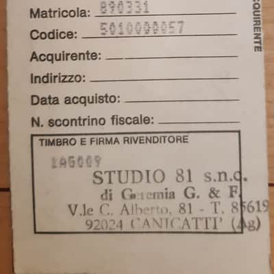 Amplificatore Ibanez Starfield vt 100 1989 Nero Bild 19
