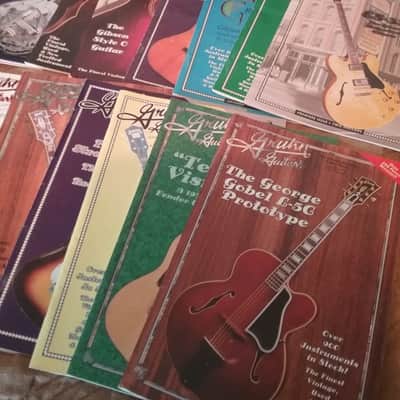 Gruhn Guitars Monthly Monthly Magazine/Inventory list 1990's image 2