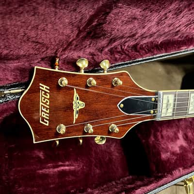 Gretsch G6120T-55 Vintage Select '55 Chet Atkins Hollow Body with Bigsby 2016 - Present - Vintage Orange Stain image 24