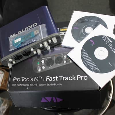 M-Audio Pro Tools MP + Fast Track Pro (Hardware and Software) image 1