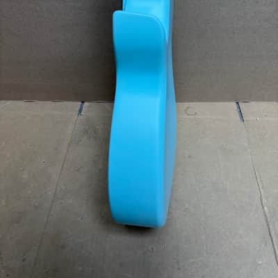Enya Nova Go Carbon Fiber Acoustic Guitar w/ Gig Bag – Blue – Good Condition image 13