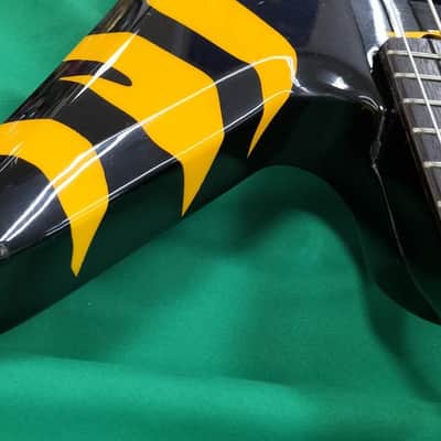 Aria Pro II Bass ZZB Deluxe Tiger Zebra Stripe image 9