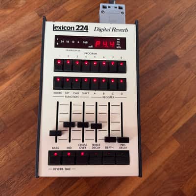 Lexicon 224 vintage Reverb with LARC (newly serviced) image 6