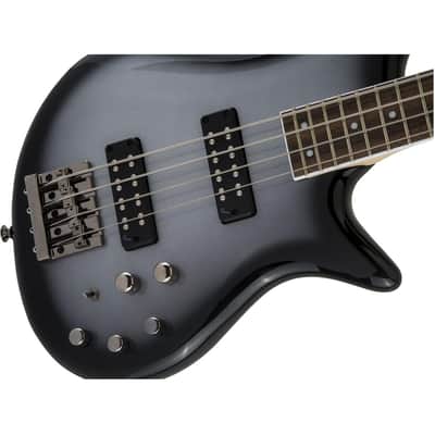 Jackson JS Series Spectra Bass JS3 Electric Guitar, Laurel Fingerboard, Silverburst image 8