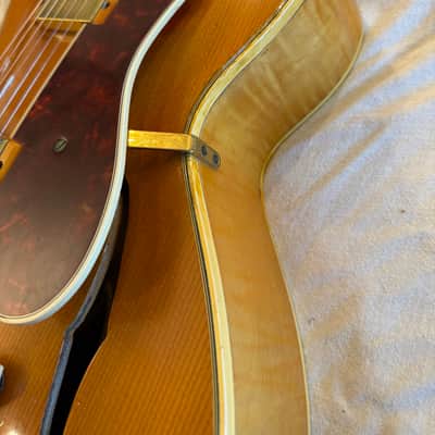 Epiphone Zephyr DeLuxe Regent 1950 - 1957 - Natural Blonde image 8