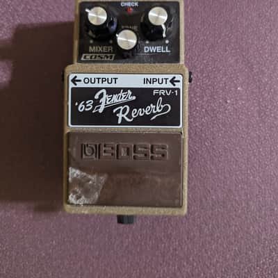 Boss FRV-1 '63 Fender Reverb 2009 - Present - Brown image 1