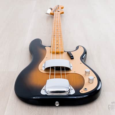 2000 Fender Precision Bass '57 Vintage Reissue PB57-70US Suburst Gold Guard w/ USA Pickup, Japan CIJ image 11
