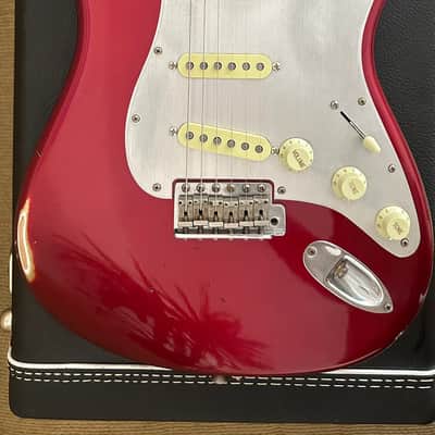 Fender Custom Shop 1960 Stratocaster Relic 2006 Candy Apple Red image 3