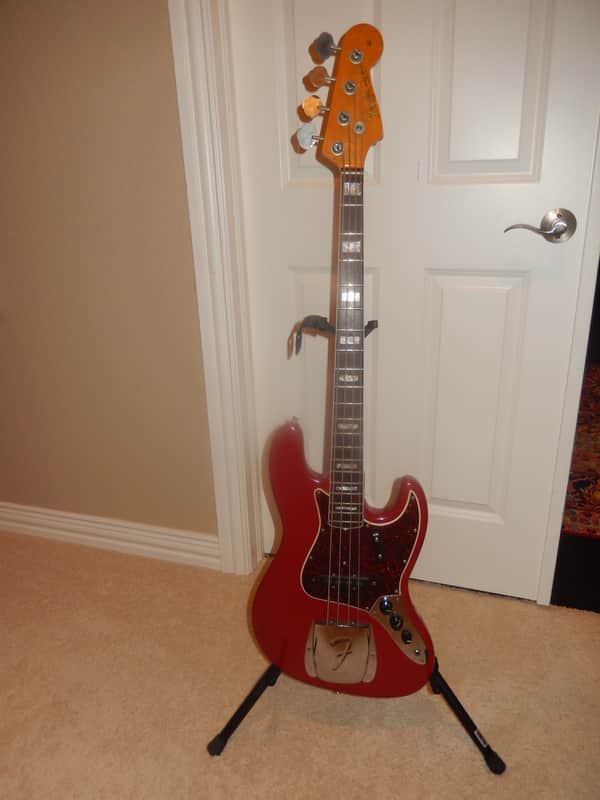 Fender American Vintage '66 Jazz Bass 1966 (RED) image 1