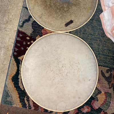 Used Vintage Gretsch 14” Permatone Drumheads Mid-60s image 1