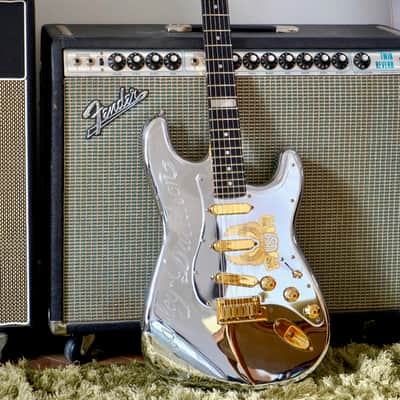 Fender Stratocaster 90 th Anniversary Harley Davidson Diamond Edition TONE MONSTER James Trussart image 11