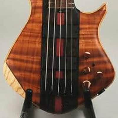 Warrior Custom 5 String Bass - Mint/ USA image 1