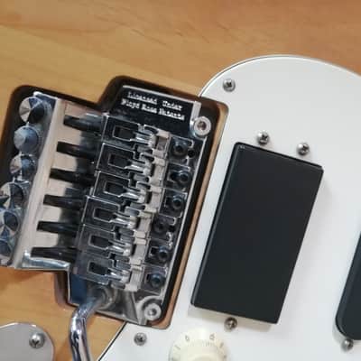 Rare Vintage 90's - Samick Valley Arts Super Strat SSM2 (1993, Natural, Floyd Rose Licence) image 8