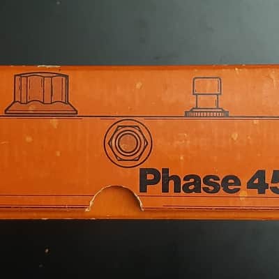 1970s - Boxed with Manual - Vintage MXR MX-105 Script Phase 45 1973 - 1975 - Orange image 18
