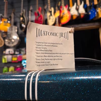 Swart Space Tone Atomic Jr 5-Watt Guitar Amp Head 2017 - Present - Blue Sparkle image 14