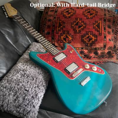 OPT Guitars | Stori 1 | JS Style | Subtle Worn / Aged | Satin Sleek | Deep Turquoise / 4-Ply Tortoiseshell Guard | CUSTOM ORDER ONLY image 2