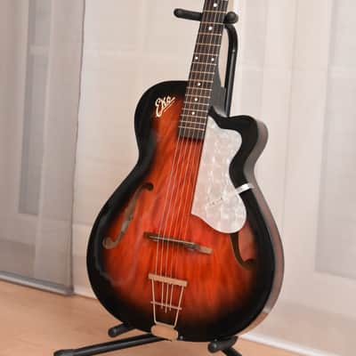 Eko Model 100 – 1960s Italian Vintage Archtop Jazz Guitar image 3