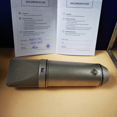 Neumann U 67 from 1964 Tube Condenser  Nickel imagen 3