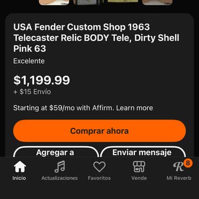Fender Fender Telecaster - Dirty Shell Pink image 11