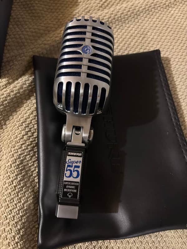 Shure Super 55 Deluxe Supercardioid Dynamic Microphone