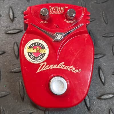 Danelectro Pastrami Overdrive 2010s - Red DJ-1 Food Series image 1