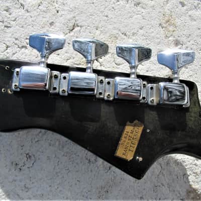 Kent  Basin St Bass Guitar, 1960's, Japan,  34" Scale, Very Cool image 4