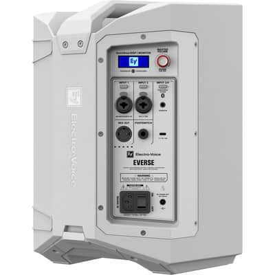 Electro-Voice EVERSE 8 Weatherized Battery-Powered Loudspeaker With Bluetooth - White image 7