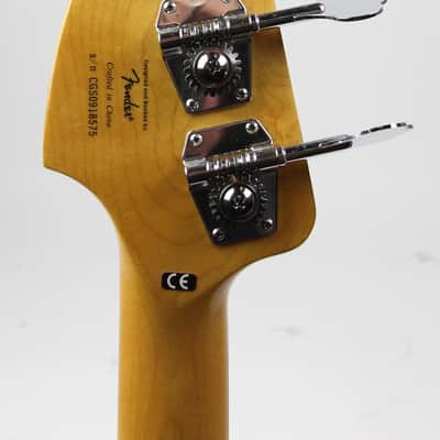 Fender  Squier Classic Vibes Bass Fiesta Red image 5