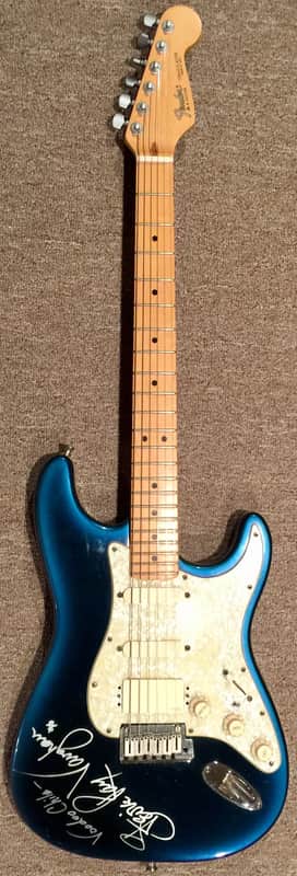 Stevie Ray Vaughan Signed / Autographed Fender Stratocaster 1990 image 1
