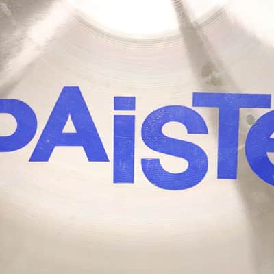 Paiste 18" Formula 602 China Type Cymbal Vintage 1980's image 14