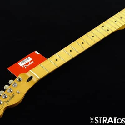 LEFTY Fender Player II Telecaster Tele NECK + TUNERS, Rolled Edges image 2