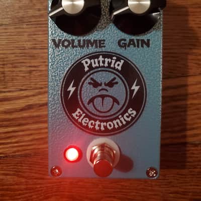 Putrid Electronics  Octave Fuzz (Pedal PCB Mayer Octavia clone) 2026 - Hammered Turquoise image 4