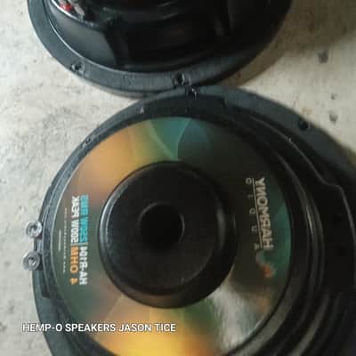 SUBWOOFERS 10" PAIR HARMONY AUDIO HA-R104 TWO FOR THE PRICE OF 1! RUBBER SURROUNDS 1 PIECE CONE image 2