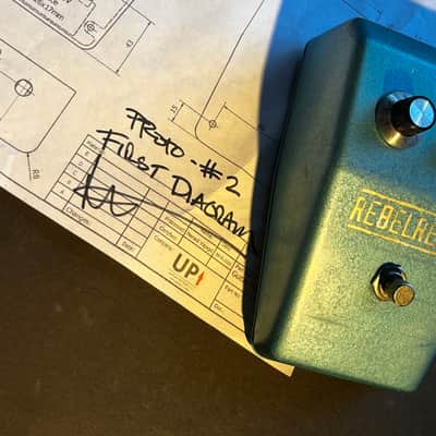 2024 Rebel Relic PROTOTYPE #2 RebelBender (Supercharged Tone-Bender MkII) with Signed COA (Proof Of Concept ENCLOSURE) image 5
