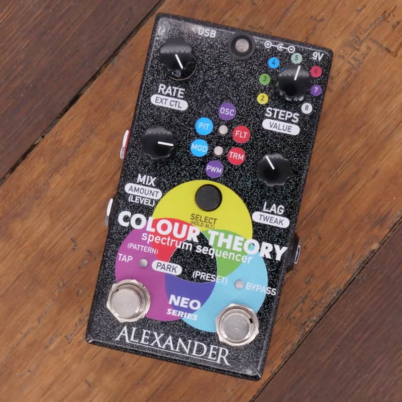 2010s Alexander Pedals Colour Theory Spectrum Sequencer Graphic