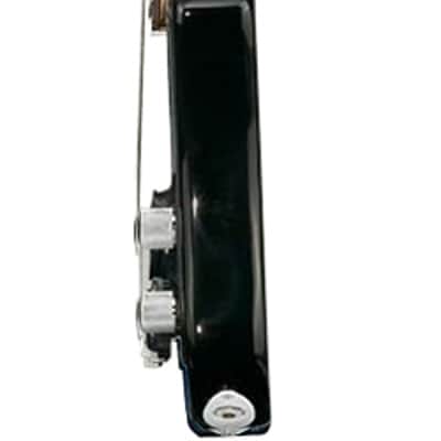 Hofner Shorty Guitar Shorty Full Sized Neck Travel Electric Guitar Black image 9