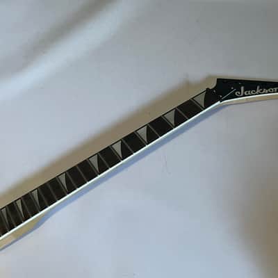 2020's Jackson JS32T Series Bound Pointy Guitar Neck Standard Nut 24 Fret Sharkfin image 1
